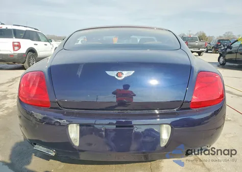 2005 Bentley Continental Gt z USA, uszkodzony, nr VIN SCBCR63W25C025948